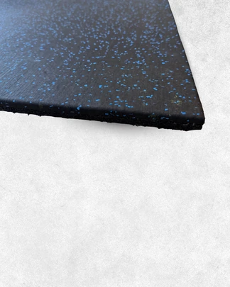 Pisos EPDM bicapa para gimnasio