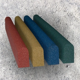 Solerilla de caucho para bordes de pisos de goma